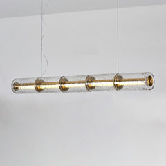 Gold & Clear Glass