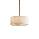 Kaelith Alabaster Drum Pendant Lamp