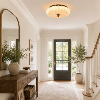 Kenji Fabric Flush Mount