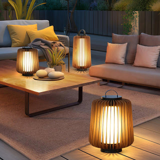 Kento Slatted Outdoor Lamp