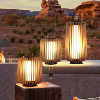 Kento Slatted Outdoor Lamp
