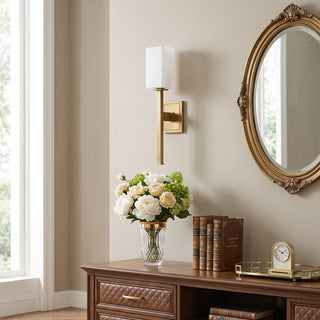 Kiernan Rectilinear Torch Sconce