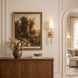 Kiernan Rectilinear Torch Sconce
