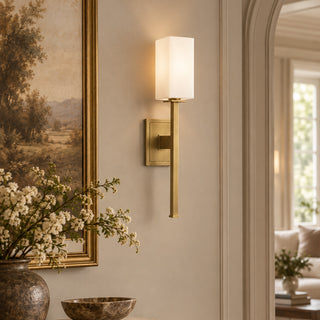 Kiernan Rectilinear Torch Sconce