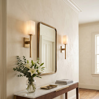 Kiernan Rectilinear Torch Sconce