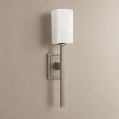 Satin Nickel & White
