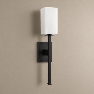 Kiernan Rectilinear Torch Sconce