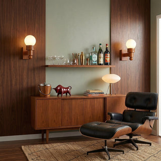 Kiva Oak Wall Sconce