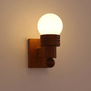 Kiva Oak Wall Sconce