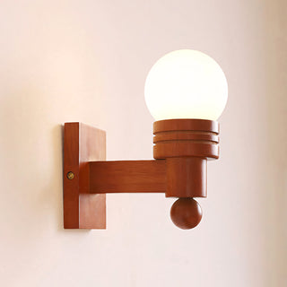 Kiva Oak Wall Sconce