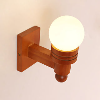 Kiva Oak Wall Sconce