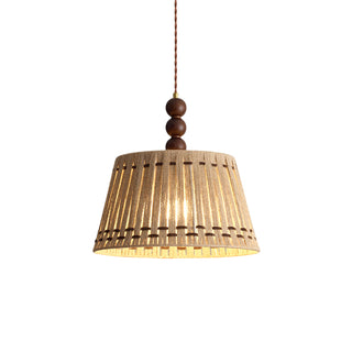 Knit Craft Woven Pendant Lamp
