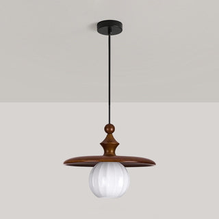 Koda Ribbed Glass Pendant Light