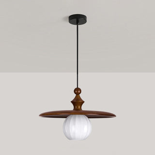 Koda Ribbed Glass Pendant Light