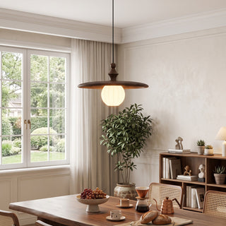 Koda Ribbed Glass Pendant Light