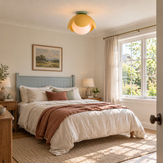 Korela Globe Flush Mount Ceiling Light