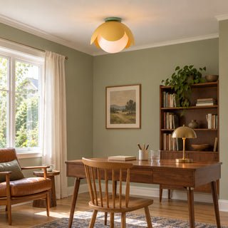 Korela Globe Flush Mount Ceiling Light