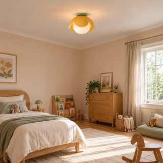 Korela Globe Flush Mount Ceiling Light