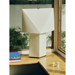 Kubo Faceted Paper Table Lamp