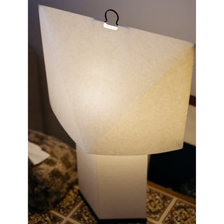 Kubo Faceted Paper Table Lamp