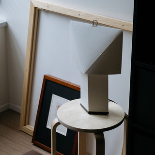 Kubo Faceted Paper Table Lamp