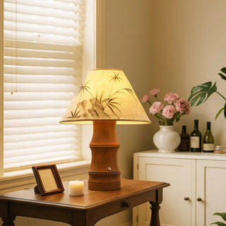 Kyolo Bamboo Rechargeable Table Lamp