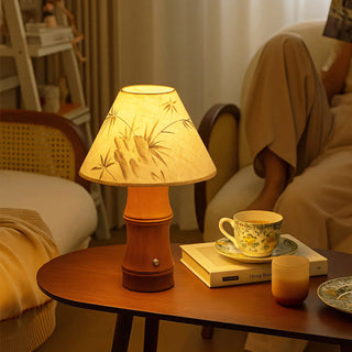 Kyolo Bamboo Rechargeable Table Lamp