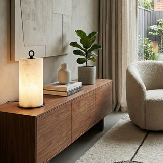 Lampa Desc Alabaster Table Lamp