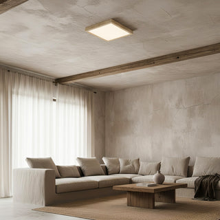 Lampy Square Travertine Ceiling Lamp
