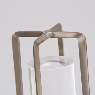 Lantern Cordless Crystal Table Lamp (built-in battery)