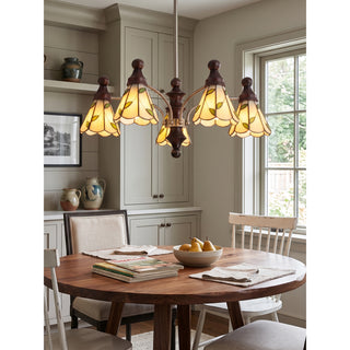 Laurel Botanical Chandelier
