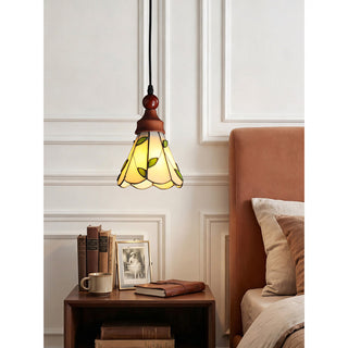 Laurel Botanical Glass Pendant Lamp
