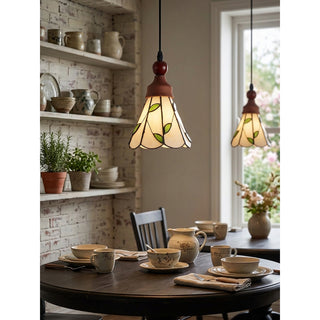 Laurel Botanical Glass Pendant Lamp