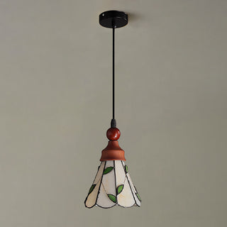 Laurel Botanical Glass Pendant Lamp