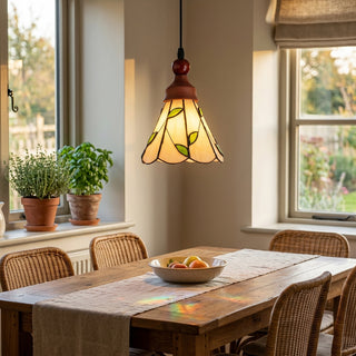 Laurel Botanical Glass Pendant Lamp