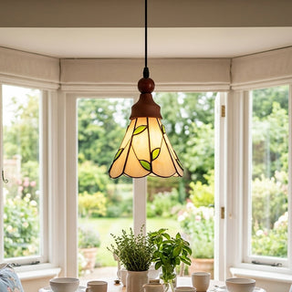 Laurel Botanical Glass Pendant Lamp