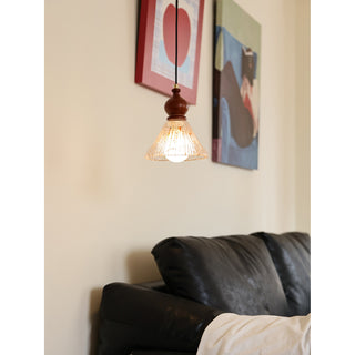 Lennon Speckled Glass Pendant Lamp