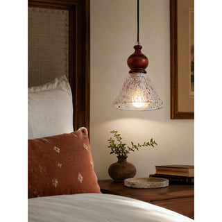 Lennon Speckled Glass Pendant Lamp