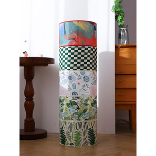 Linnea Patterned Fabric Pendant Lamp