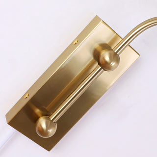 Linnea Patterned Fabric Plug-in Sconce