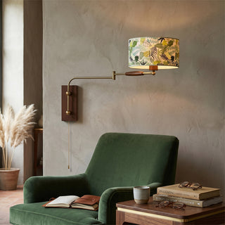 Linnea Patterned Fabric Sconce