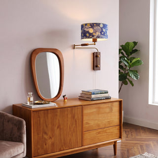 Linnea Patterned Fabric Sconce