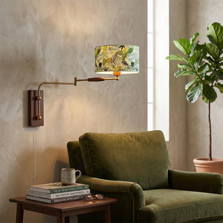 Linnea Patterned Fabric Sconce