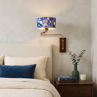 Linnea Patterned Fabric Sconce