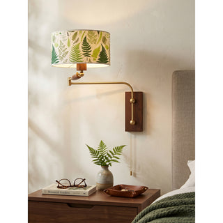 Linnea Patterned Fabric Sconce