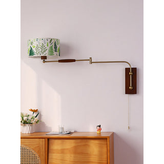 Linnea Patterned Fabric Sconce