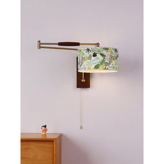 Linnea Patterned Fabric Sconce