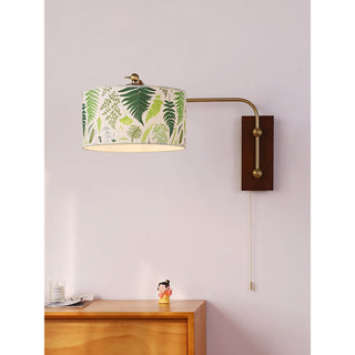 Linnea Patterned Fabric Sconce