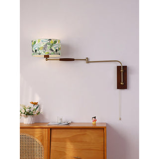 Linnea Patterned Fabric Sconce