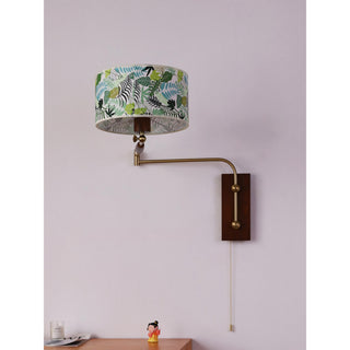 Linnea Patterned Fabric Sconce